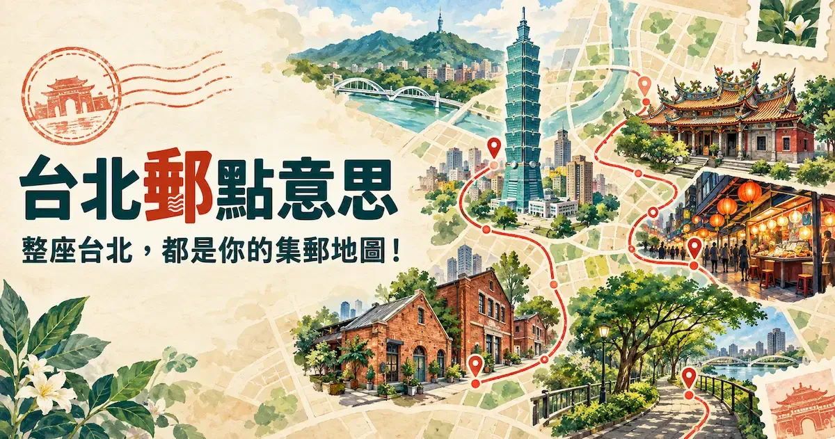 台北郵點意思的分享圖
